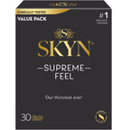 30-Pack SKYN® Supreme Feel Non-Latex Condoms