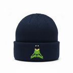 Green Slave Boy Frog Enamel Pin