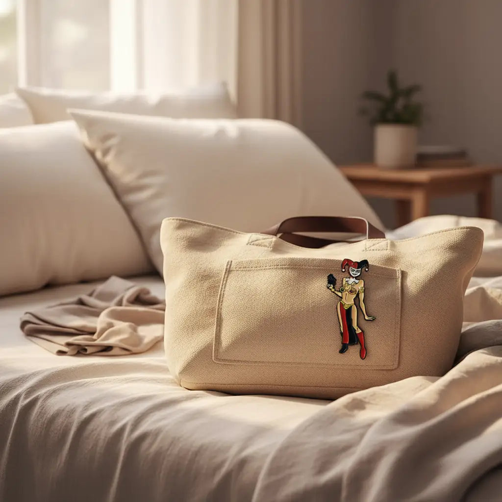 Slave Harley Enamel Pin