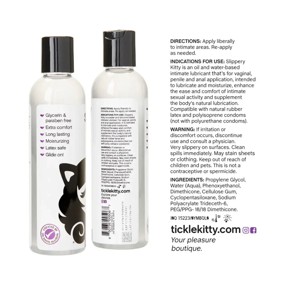 4 fl. oz. Slippery Kitty Hybrid Lubricant