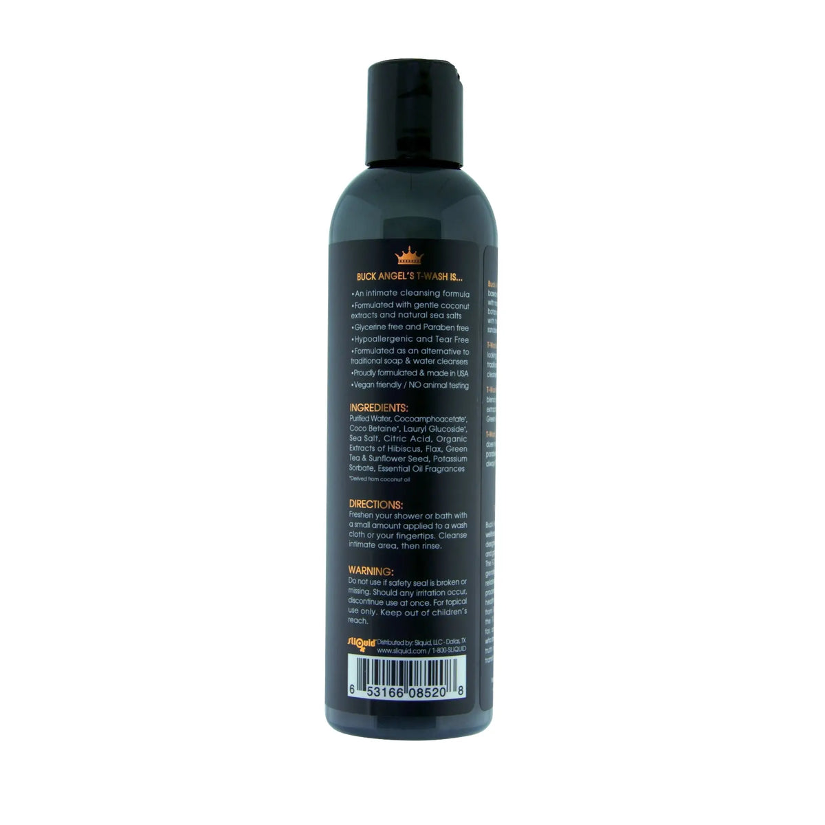 Sliquid® Buck Angel’s T-Wash | pH-Balanced Intimate Cleanser for Trans Men 8.5 fl. oz.