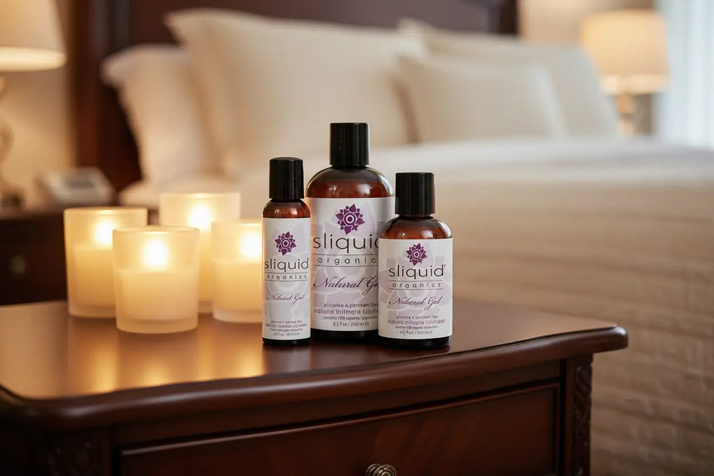 Sliquid® Organics Natural Gel Glide – Aloe-Based Lubricant