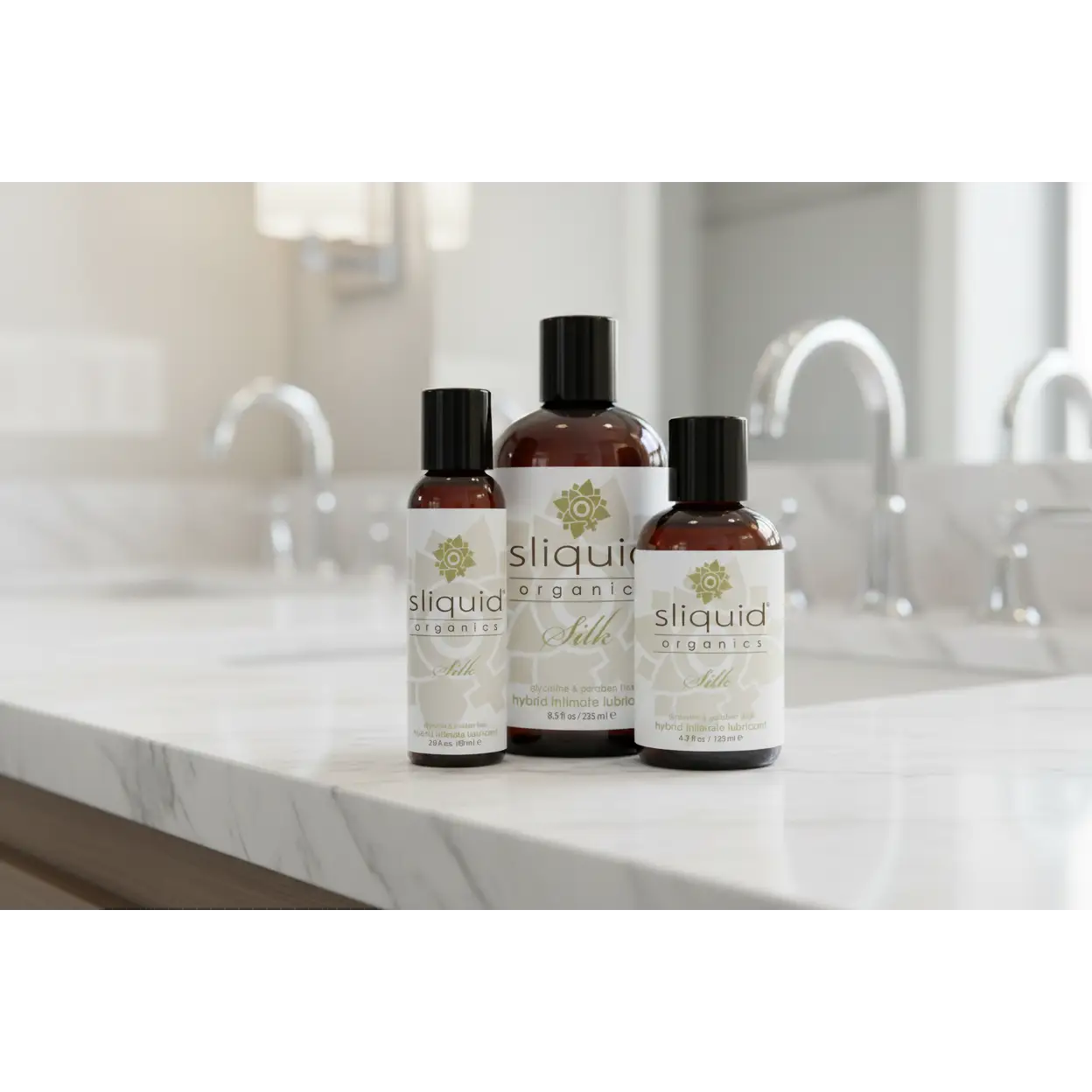 Sliquid® Organics Silk – Botanical Hybrid Lubricant