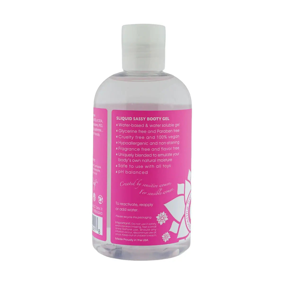 Sliquid® Sassy Water-Based Gel Lubricant