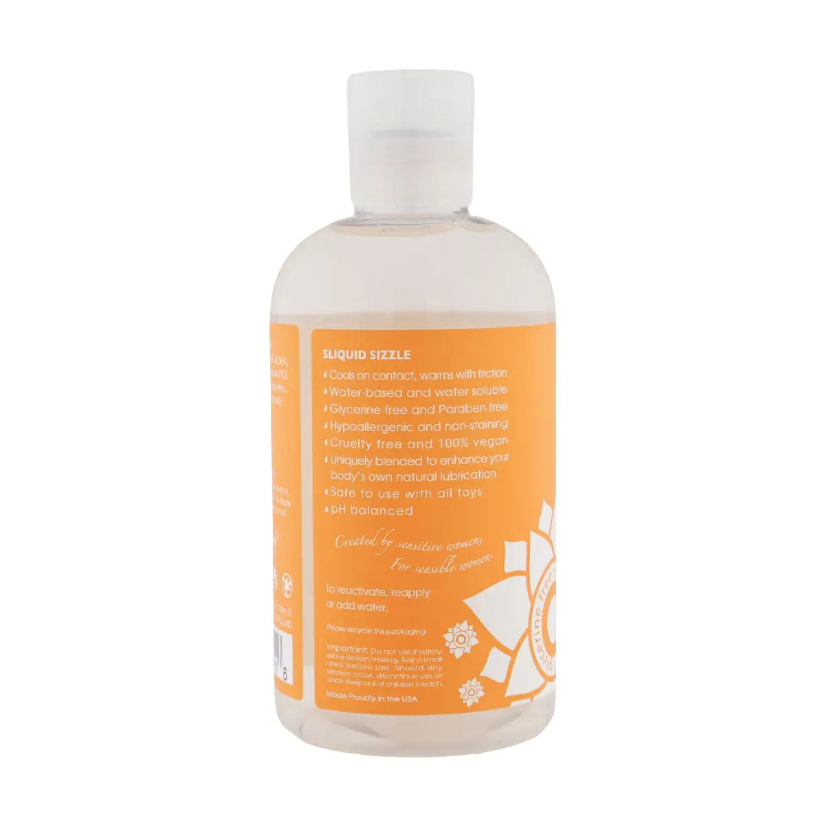 Sliquid® Sizzle Stimulating Water - Based Lubricant