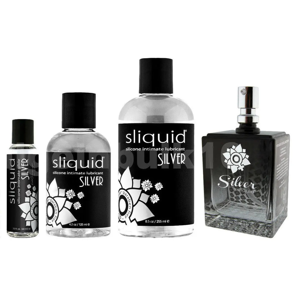 Sliquid® Sliquid Silver Silicone-Based Lubricant – Long-Lasting & Waterproof