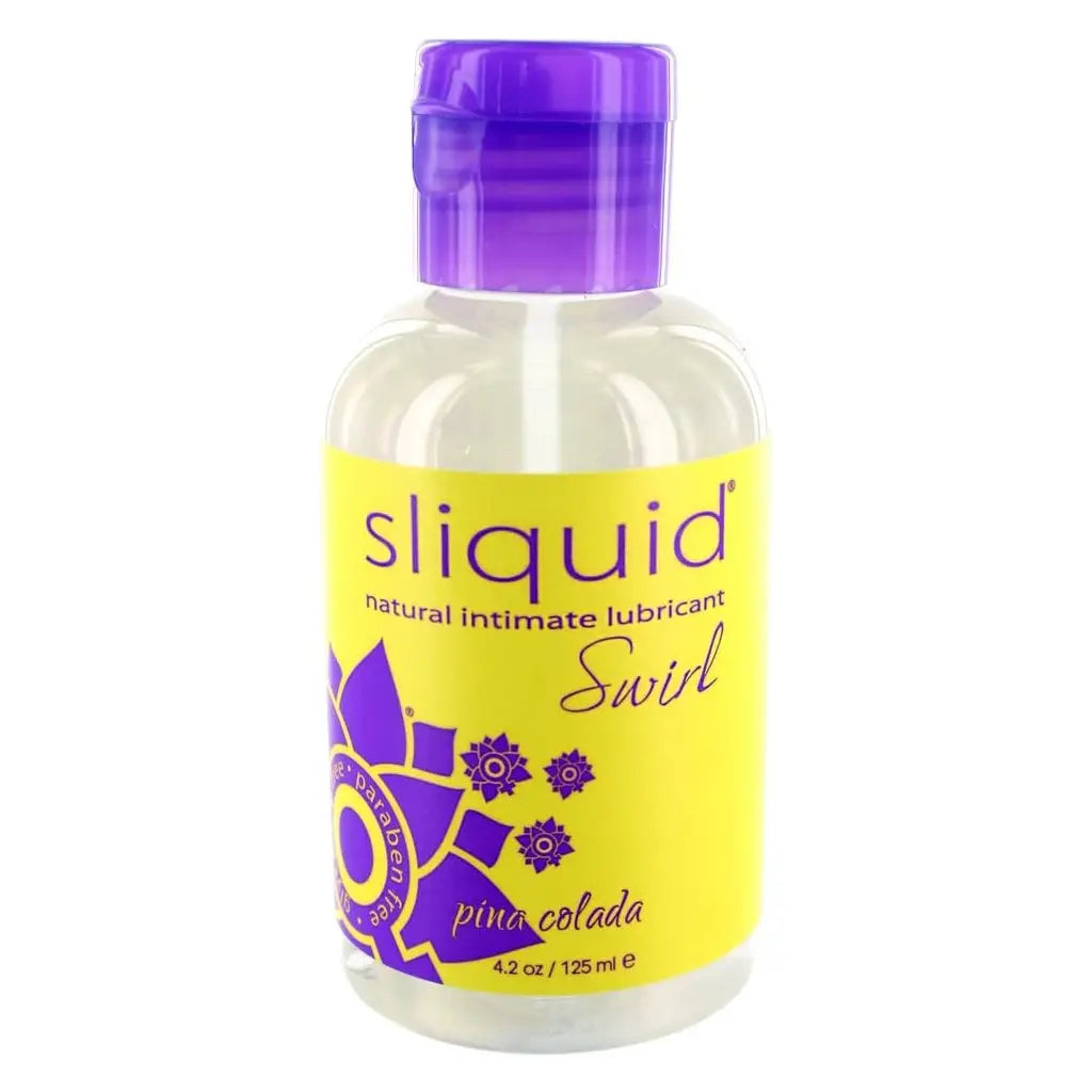 Sliquid® Sliquid Swirl Naturals Flavored Water-Based Lubricant Pina Colada