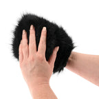 Spiked Sensory Mitt - Black - Tickler
