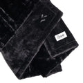Splash Blanket Furlush Waterproof – Plush Velvet & Faux Rabbit Fur X-Small / Black