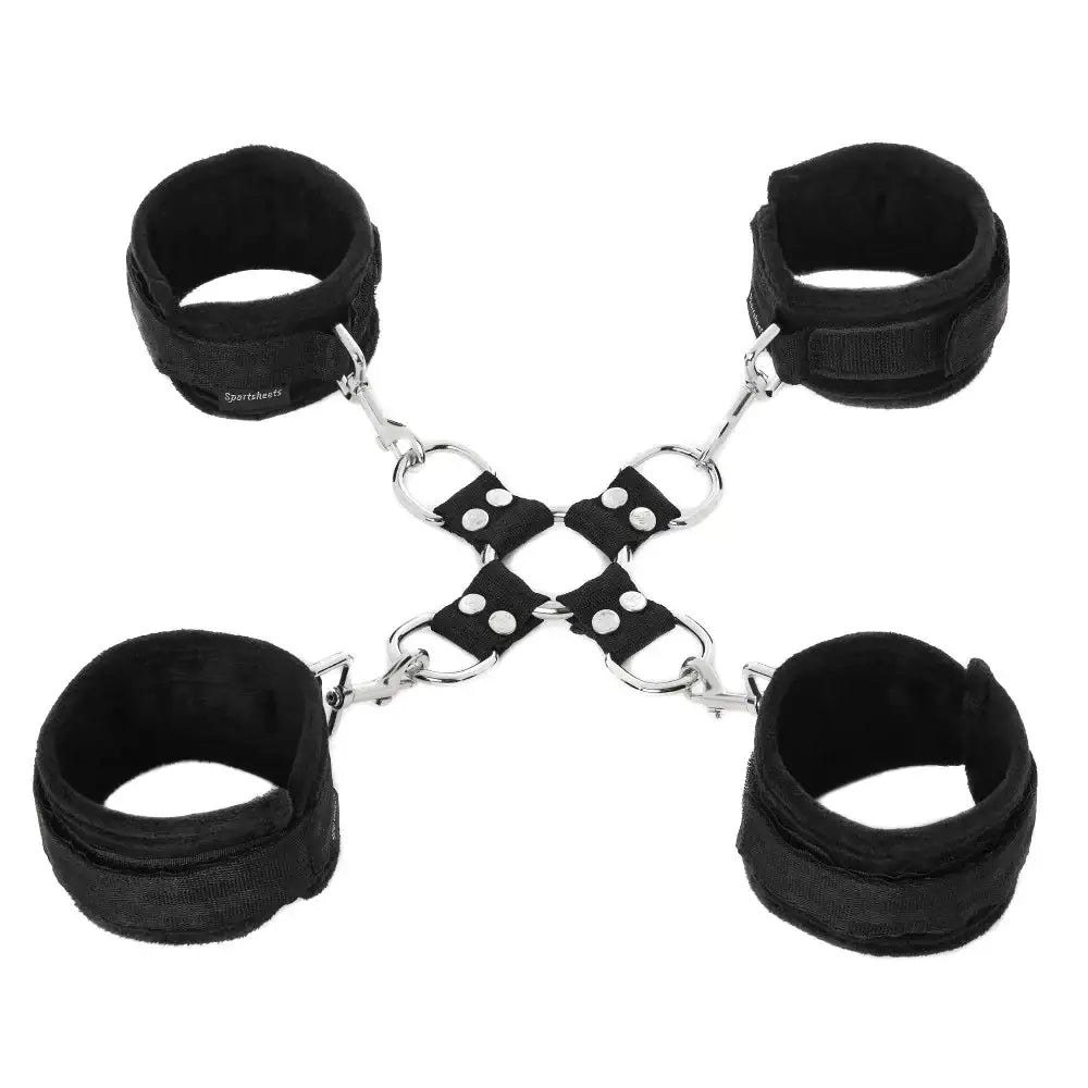 Sportsheets® 5 - Piece Hogtie and Cuff Set - Rolik®