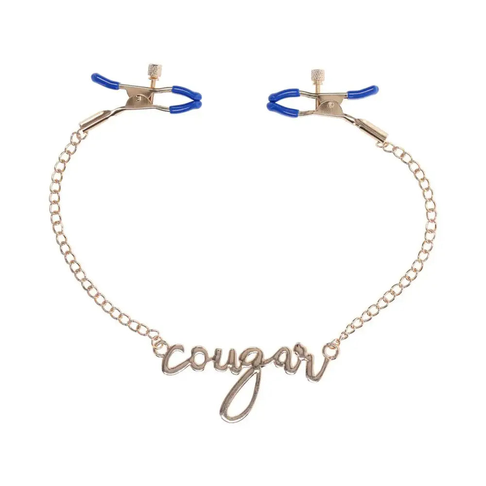 Sportsheets® Sex & Mischief® Cougar Nipple Clamps - Rolik®