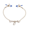 Sportsheets® Sex & Mischief® Cougar Nipple Clamps - Rolik®