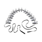 Sportsheets® Edge Body Zipper Clothes Pins – 16-Piece Sensation Set by Sportsheets