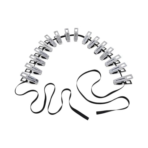 Sportsheets® Edge Body Zipper Clothes Pins – 16-Piece Sensation Set by Sportsheets