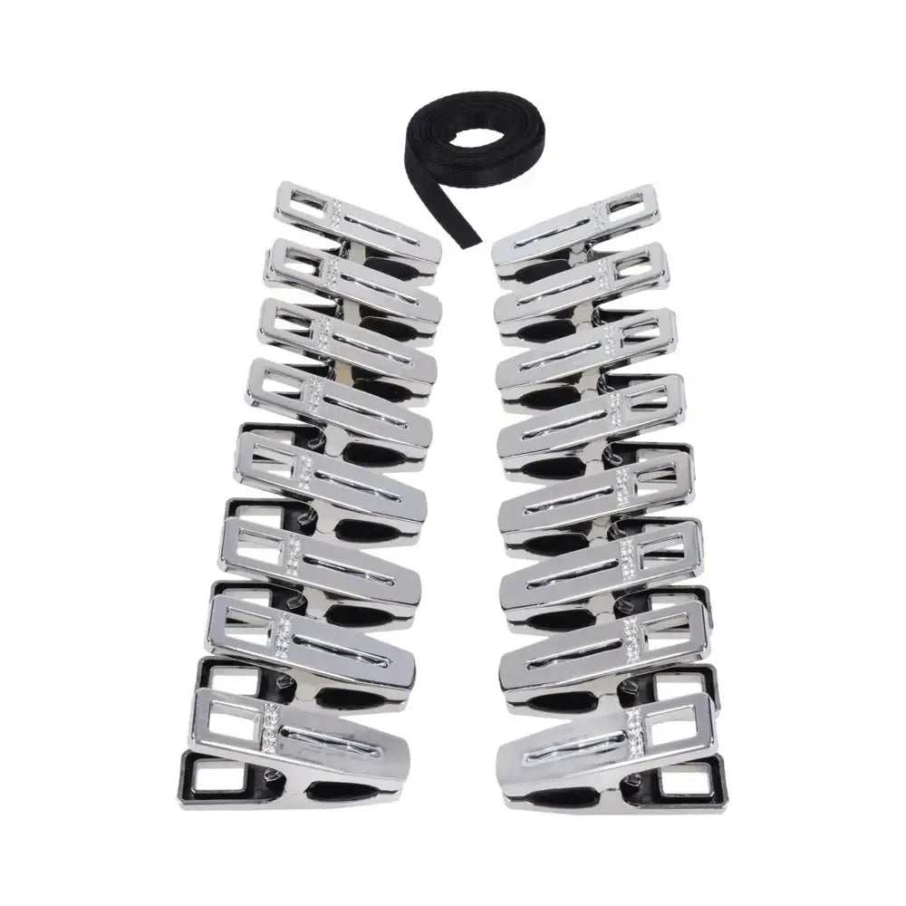 Sportsheets® Edge Body Zipper Clothes Pins – 16-Piece Sensation Set by Sportsheets