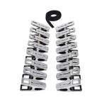 Sportsheets® Edge Body Zipper Clothes Pins – 16-Piece Sensation Set by Sportsheets