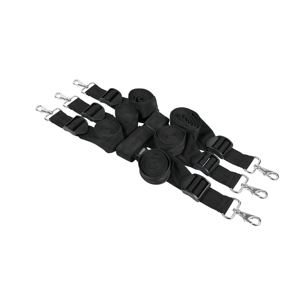 Sportsheets® Edge Extreme Under the Bed Restraint System – 6-Point Bondage Kit by Sportsheets