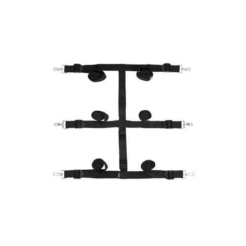 Sportsheets® Edge Extreme Under the Bed Restraint System – 6-Point Bondage Kit by Sportsheets