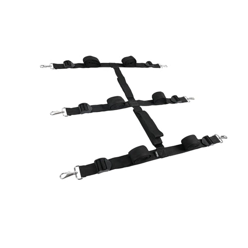 Sportsheets® Edge Extreme Under the Bed Restraint System – 6-Point Bondage Kit by Sportsheets