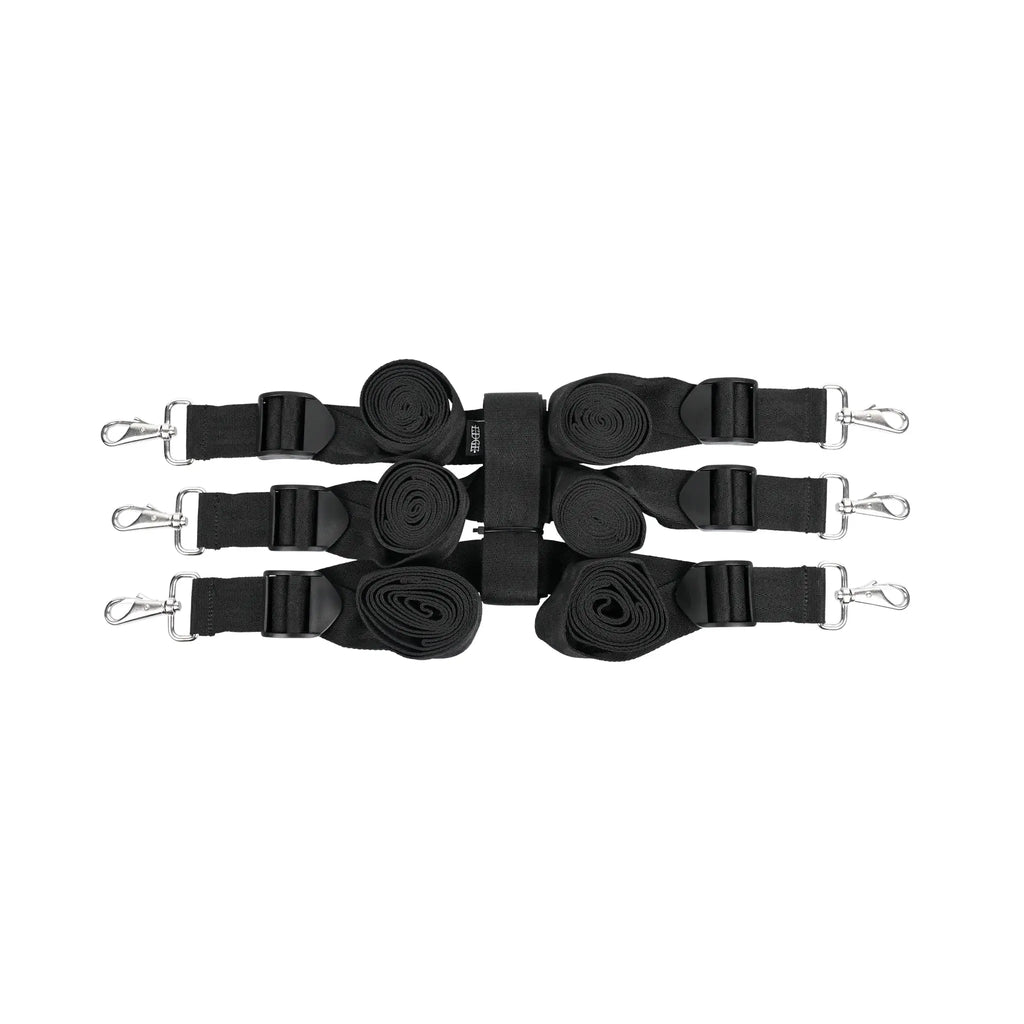 Sportsheets® Edge Extreme Under the Bed Restraint System – 6-Point Bondage Kit by Sportsheets