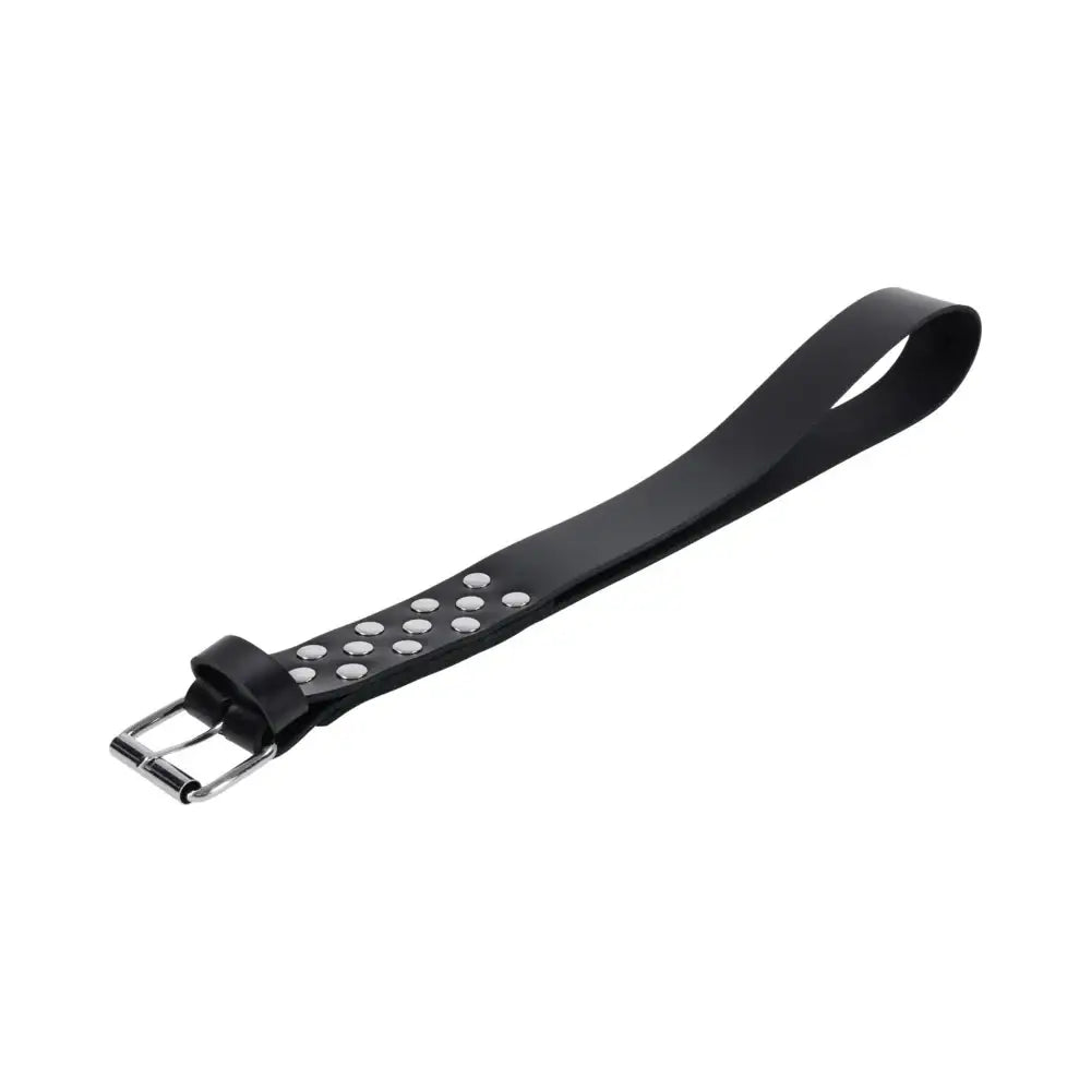 Sportsheets® Edge Leather Belt Spanker – Real Cowhide Impact Tool by Sportsheets