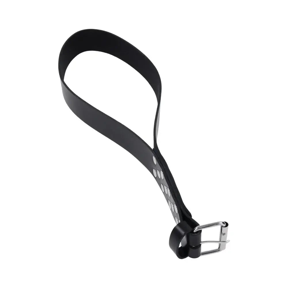 Sportsheets® Edge Leather Belt Spanker – Real Cowhide Impact Tool by Sportsheets