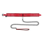 Sex & Mischief® Ex’s Oh’s Collar and Leash - Restraints