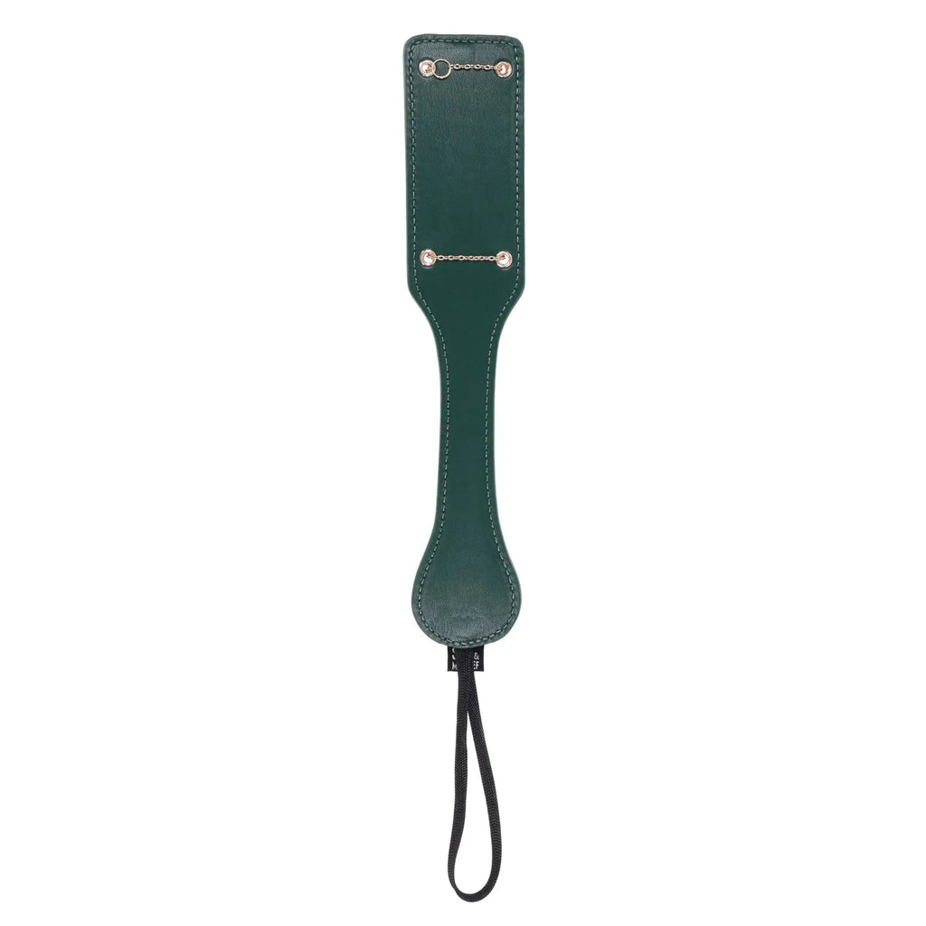 Sportsheets® Indica Chain Impressions Paddle Emerald