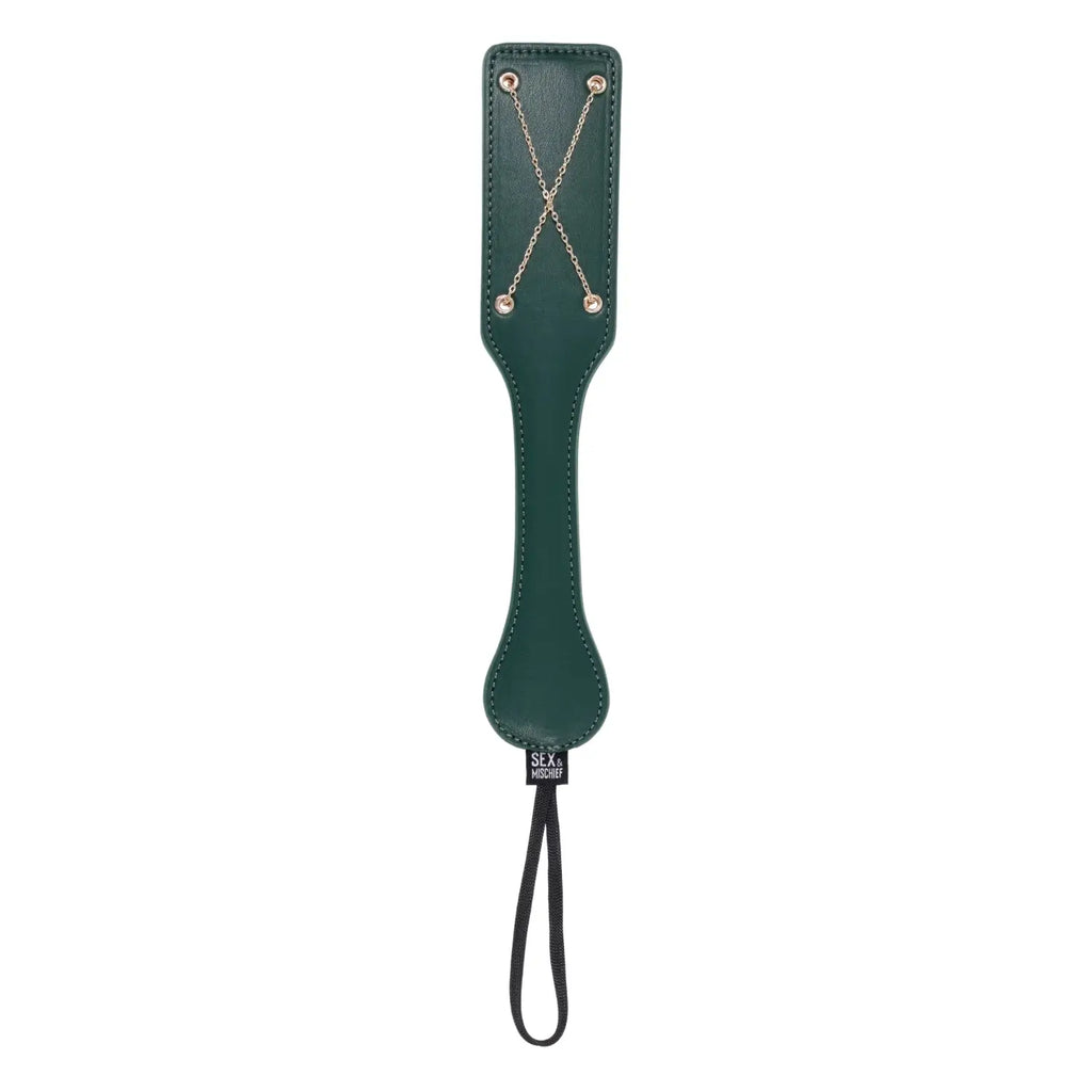Sportsheets® Indica Chain Impressions Paddle Emerald