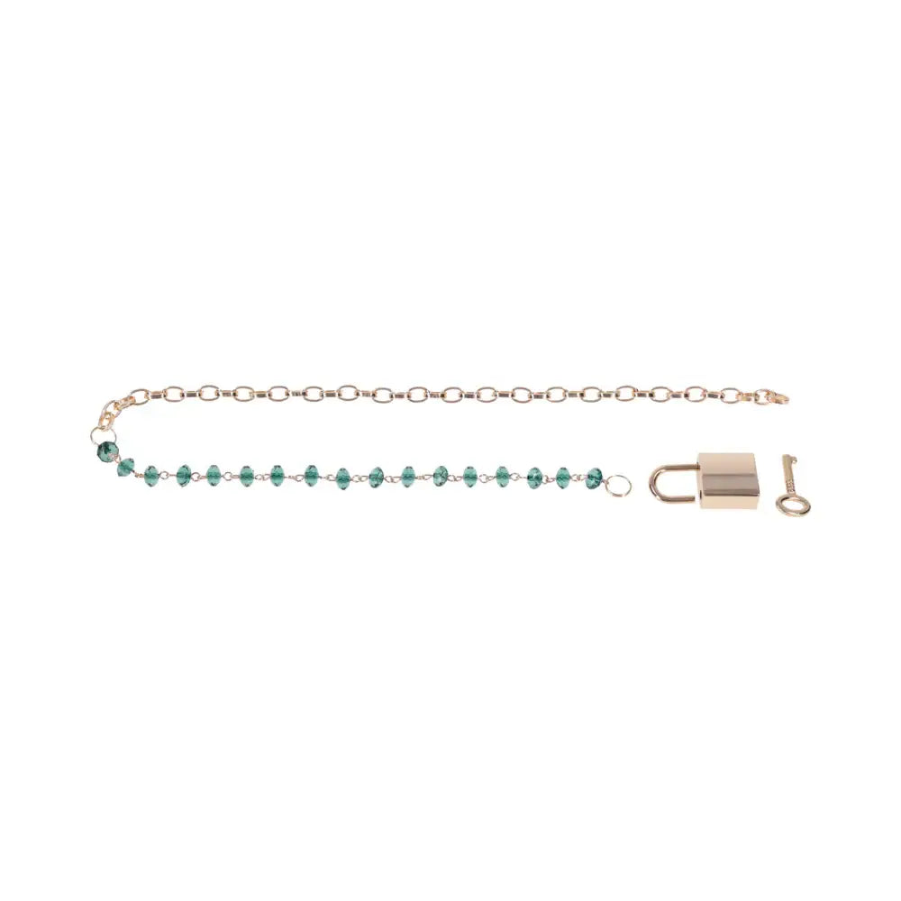 Sportsheets® Sex & Mischief Indica Crystal Day Collar Emerald