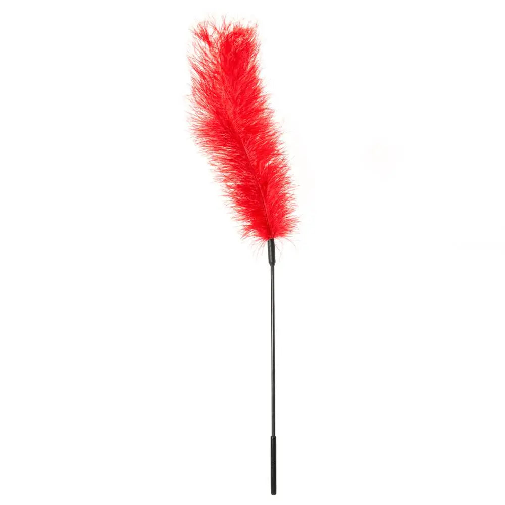 Ostrich Ticklers - Red - Tickler