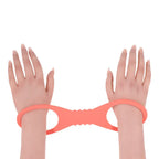 Peach / Large Sex & Mischief Peaches ’n CreaMe Silicone Cuffs
