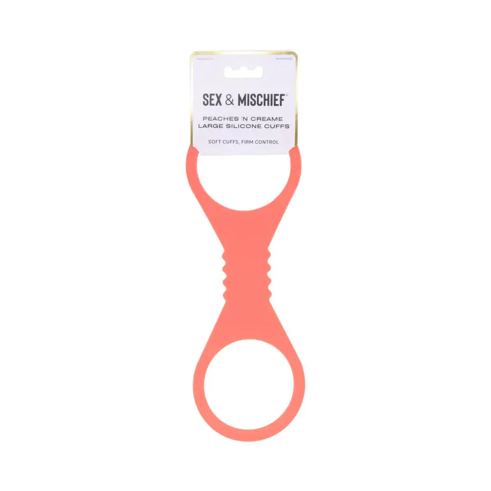 Sex & Mischief Peaches ’n CreaMe Silicone Cuffs