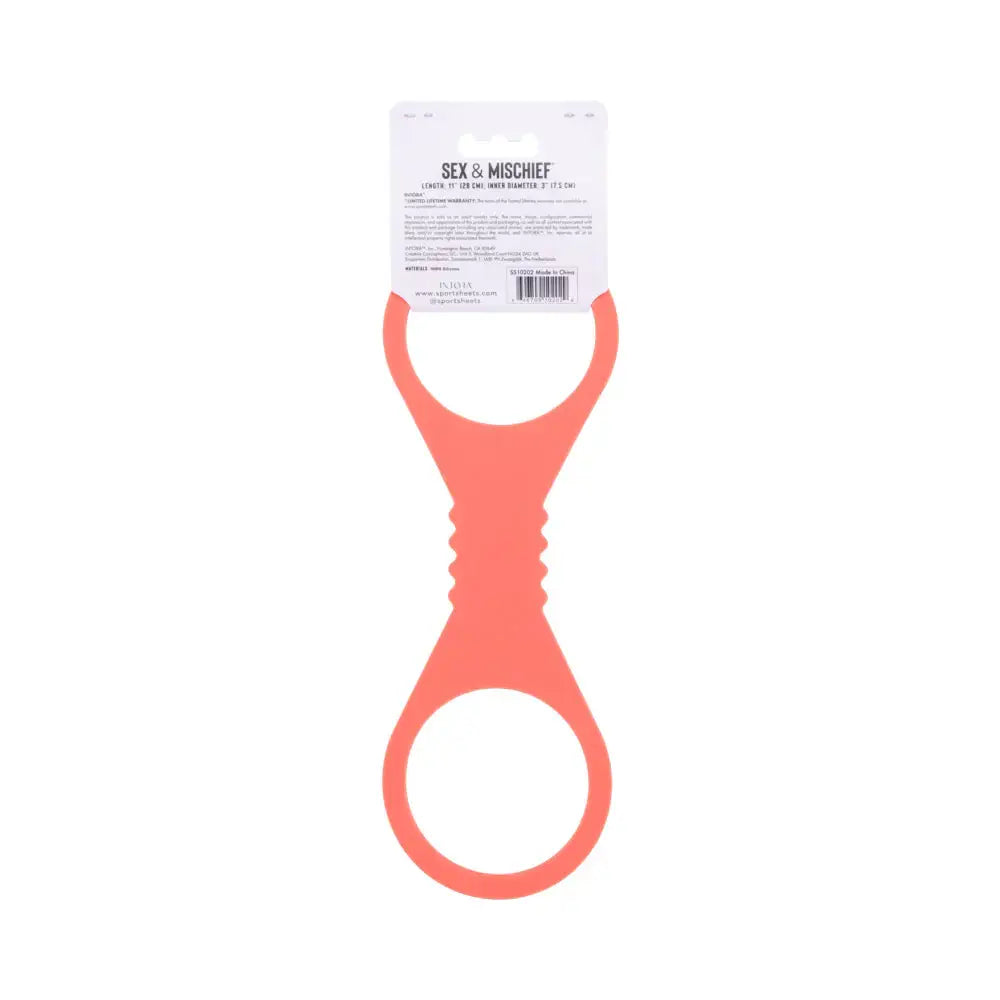 Sex & Mischief Peaches ’n CreaMe Silicone Cuffs