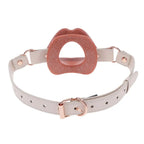 Sportsheets® Sex & Mischief® Peaches 'N CreaMe Silicone Lips Gag - Rolik®