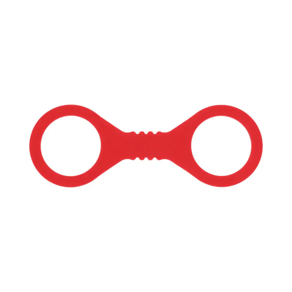 Sportsheets® Sex & Mischief Amor Small Silicone Cuffs Red