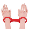 Sportsheets® Sex & Mischief Amor Small Silicone Cuffs Red