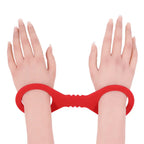 Sportsheets® Sex & Mischief Amor Small Silicone Cuffs Red