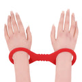 Sportsheets® Sex & Mischief Amor Small Silicone Cuffs Red