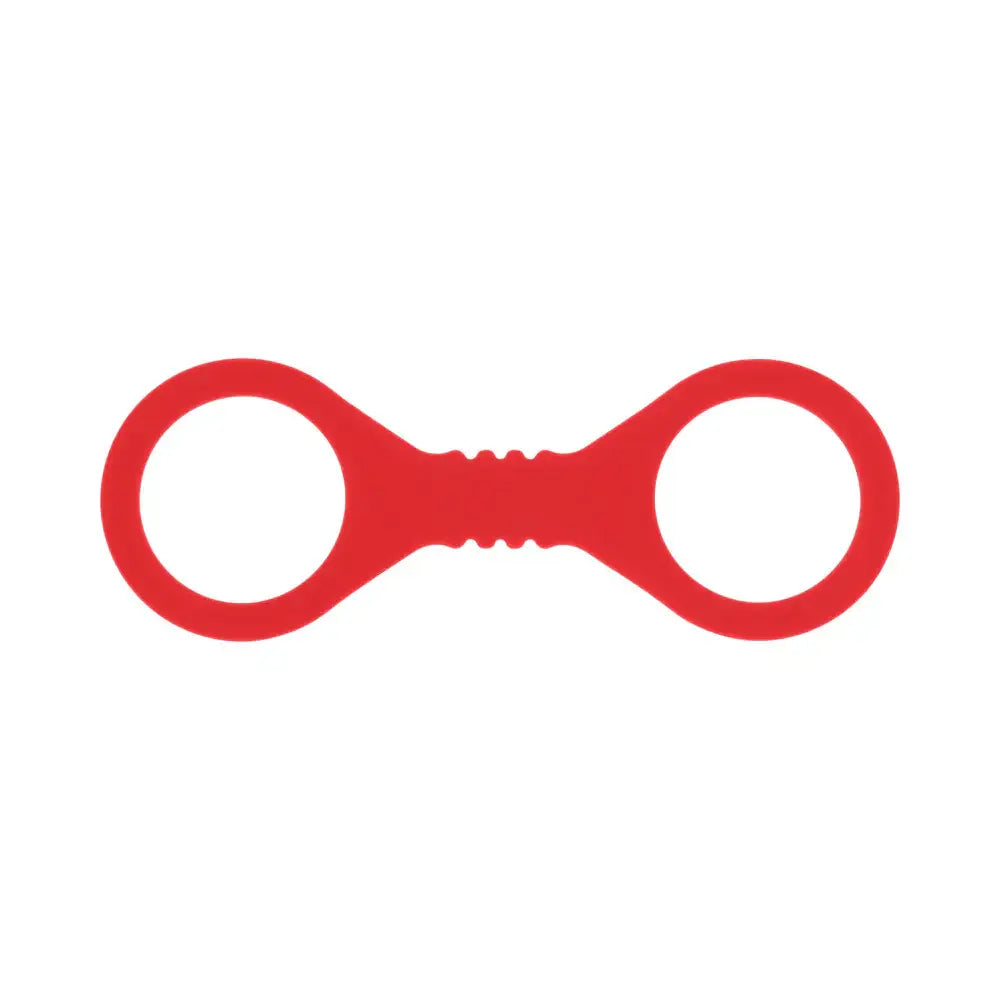 Sportsheets® Sex & Mischief Amor Small Silicone Cuffs Red