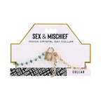 Sportsheets® Sex & Mischief Indica Crystal Day Collar Emerald