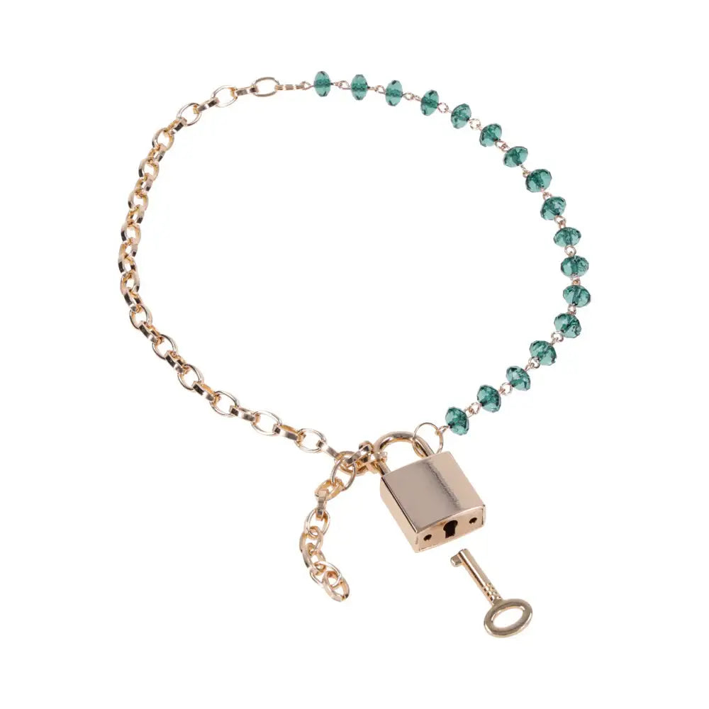 Sportsheets® Sex & Mischief Indica Crystal Day Collar Emerald