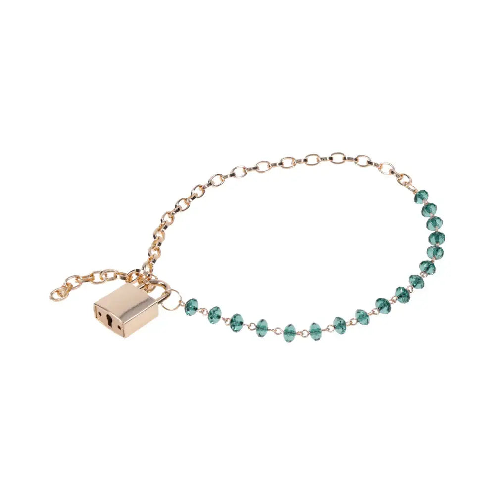 Sportsheets® Sex & Mischief Indica Crystal Day Collar Emerald