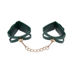 Sportsheets® Sex & Mischief Indica Cutout Cuffs Emerald