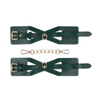 Sportsheets® Sex & Mischief Indica Cutout Cuffs Emerald