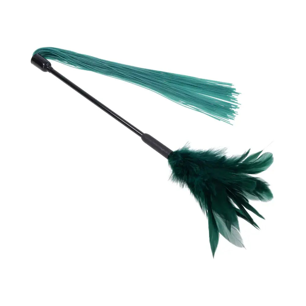 Sportsheets® Sex & Mischief Indica Feather Tickler Emerald