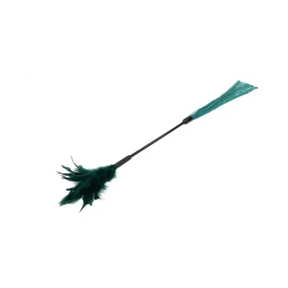 Sportsheets® Sex & Mischief Indica Feather Tickler Emerald