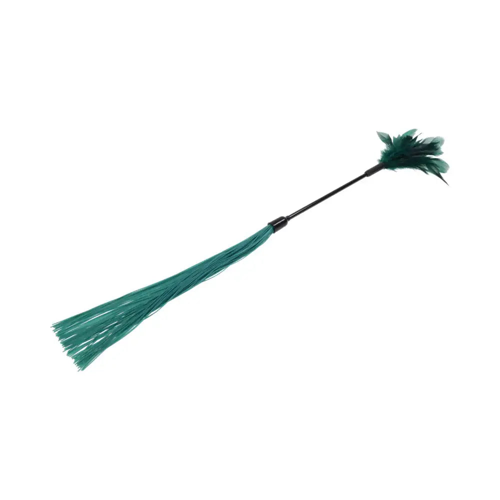 Sportsheets® Sex & Mischief Indica Feather Tickler Emerald