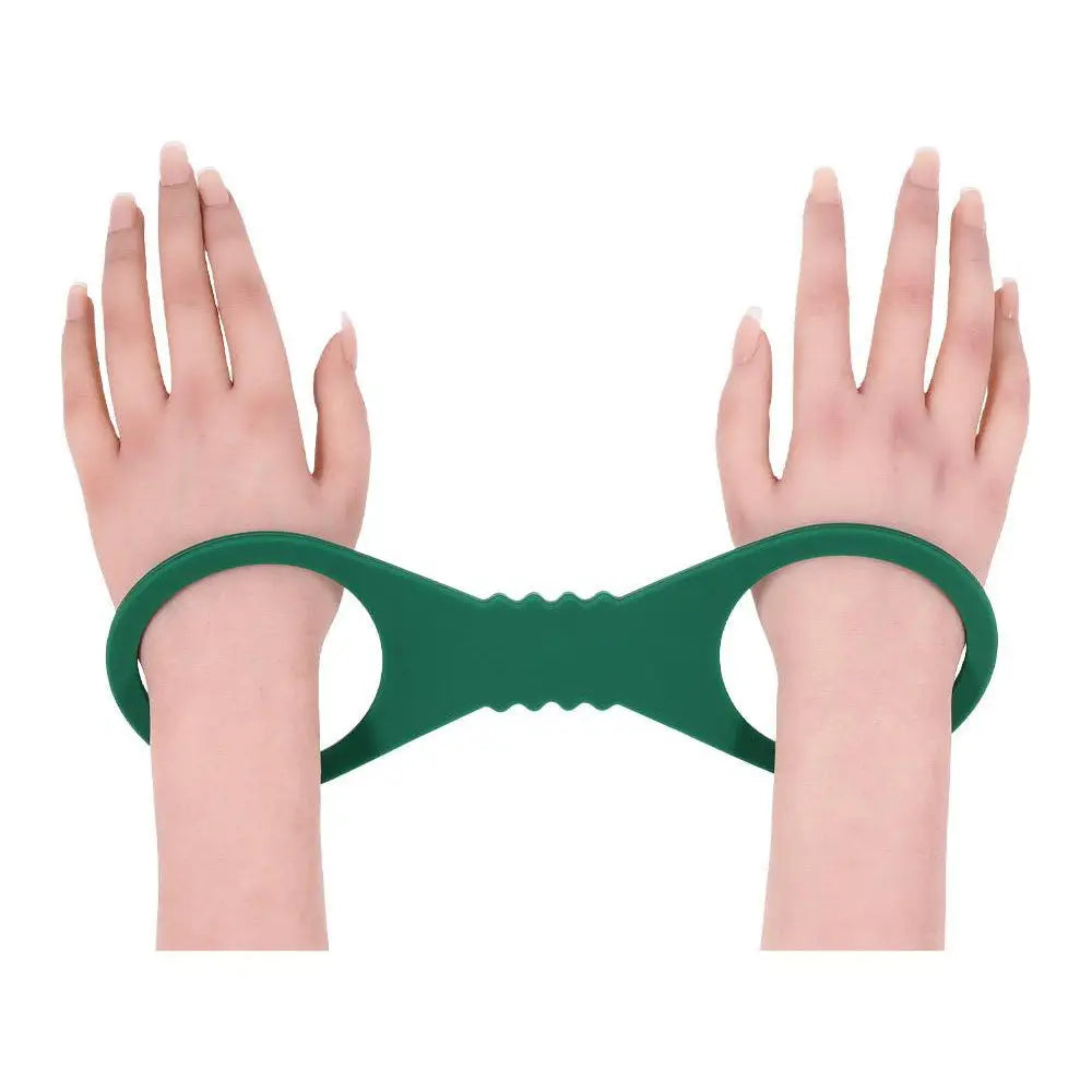 Sportsheets® Sex & Mischief Indica Silicone Cuffs Emerald / Large