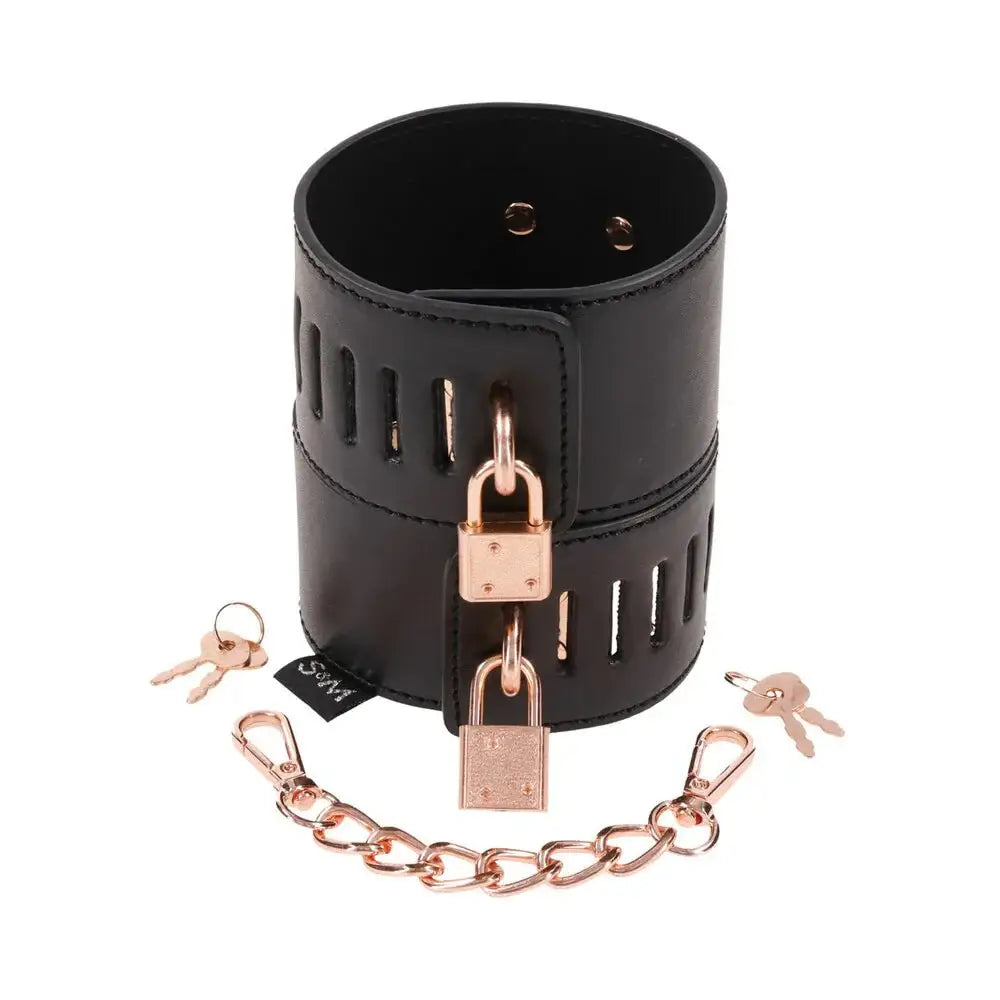 Sportsheets® Sex & Mischief® Brat Locking Cuffs - Rolik®